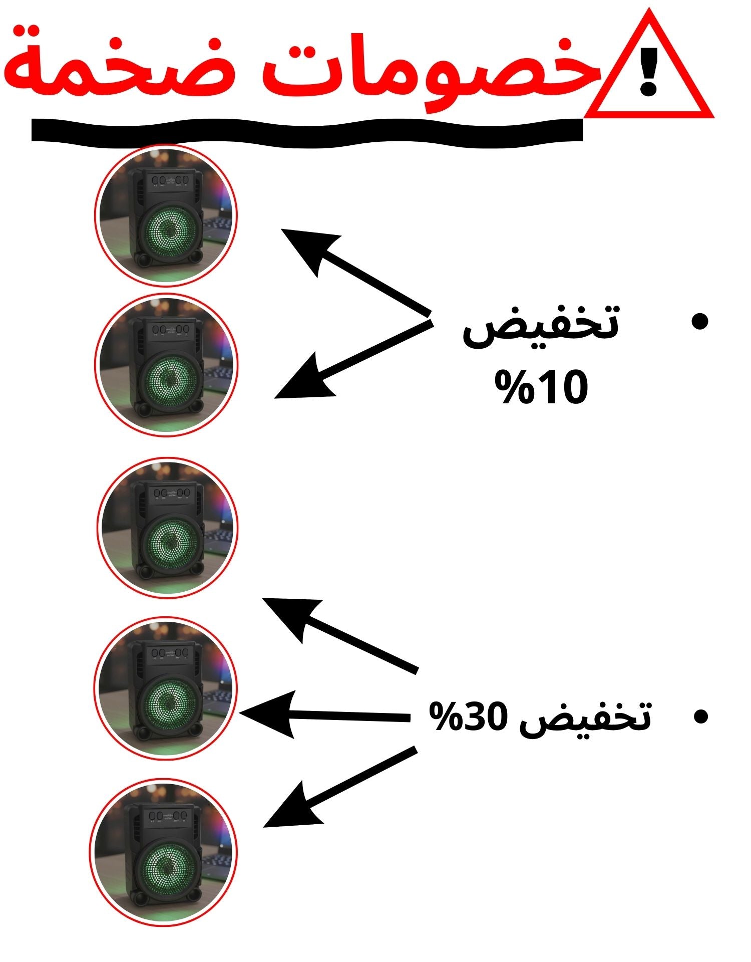 مكبر صوت الجديد