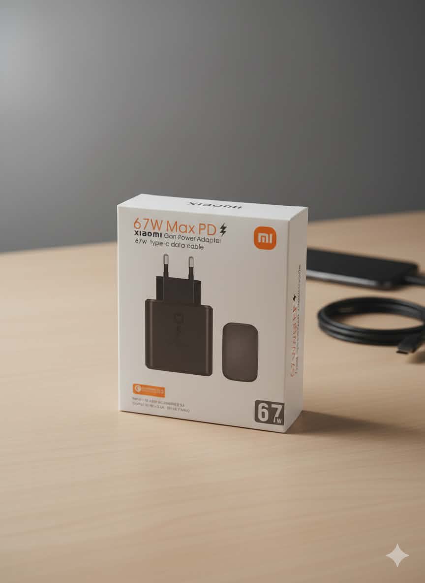 charjeur XIAOMI 67w superfast charge